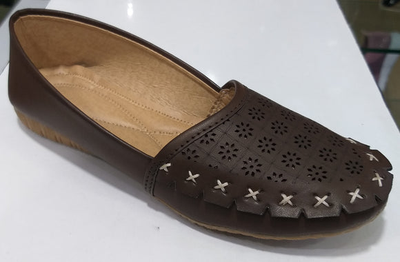 Women's Leather Loafers Shoes