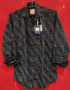 Men's Long Sleeve Printed Shirt