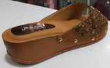 Women's Broad Heel Slippers