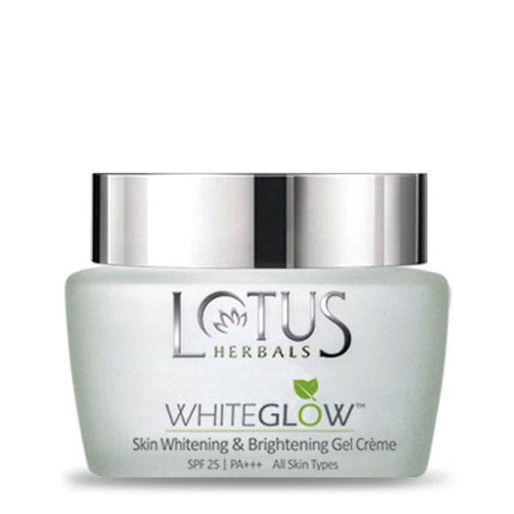 Lotus Herbals White Glow Skin Whitening & Brightening Day cream.