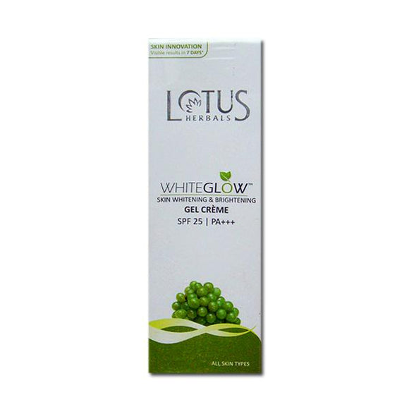 Lotus Herbals White glow Skin Whitening & Brightening Gel Creme